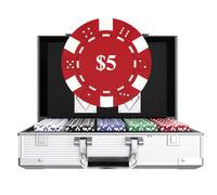 HEITOK Mallette Poker Professionnelle 1000 Jetons Numérotés 11,5g avec Valise Aluminium - Kit Complet Texas Hold'em Blackjack pour Soirées Casino Adultes