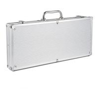 HEITOK Mallette Vide 1000 Jetons avec Boutons Dealer Blind