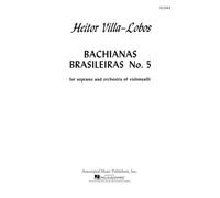 Partitions classique SCHIRMER HEITOR VILLA-LOBOS - BACHIANAS BRASILEIRAS NO.5 - SOPRANO AND CELLO Choeur et ensemble vocal