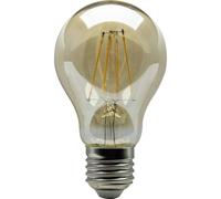 Heitronic 15000 LED E27 forme de poire 4 W = 35 W blanc chaud (Ø x L) 60 mm x 108 mm non dimmable