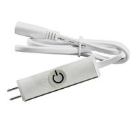 Heitronic 500553 MICANO Interrupteur tactile blanc