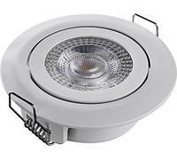 Heitronic Luminaire à LED encastrable DL7202 500665 – LED intégrée 5 W – Blanc