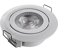 Heitronic 500665 DL7202 Luminaire à LED encastrable LED LED intégrée 5 W blanc