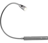 Heitronic Berta 27745 Lampe de chevet à LED LED LED intégrée 1.5 W blanc chaud argent