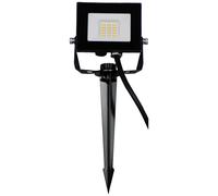 Projecteur LED extérieur Heitronic BOLTON 2.0 VO-501413 10 W blanc chaud