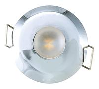 Heitronic Lot de 9 ampoules LED en métal Chromé 15 W