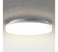 Heitronic Plafonnier LED Pronto, rond, détecteur de mouvement Pronto, blanc, Matière Plastique, Moderne, Plafonnier extérieur LED