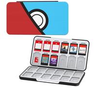 HEIYING Étui pour Carte de Jeu pour Nintendo Switch 2/Switch OLED&Lite,Étui pour Carte de Mémoire Motif Personnalisé avec 24 Emplacements pour Cartes de Jeu et 24 Emplacements pour Cartes Micro SD