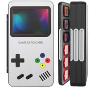 HEIYING Étui pour Cartes de Jeu pour Nintendo Switch 2/OLED/Lite, Boîte de Rangement pour Cartes Portable Motif Personnalisé avec 72 Emplacement pour Carte de Jeu et 24 Emplacement pour Carte Micro SD