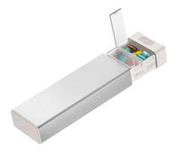 HEIYING Organisateur de Pilules pour 7 Jours - Coque en Aluminium, Compartiments pour une Semaine, Boîtier Métallique Portable pour Vitamines, Médicaments et Compléments Alimentaires