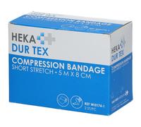 HEKA DUR TEX Pansement de compression 5 m x 8 cm Bandage(S) 2 pc(s)
