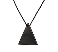 Heka Naturals Collier De Cristal De Shungite Pendentif | Collier De Cristaux De Guérison Et De Chakras - Bijoux En Pierres Précieuses Pour Hommes Et Femmes - Cadeaux Spirituels Et Joyeux