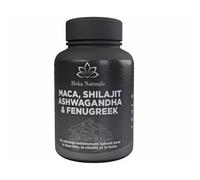 Heka Naturals Complexe Vitalité Masculine | 90 Gélules avec Ashwagandha, Maca, Fenugrec & Shilajit, Extraits Végétaux traditionnellement utilisés pour le bien-être général et les modes de vie actifs