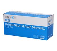 HEKA PRES Hydrophile Gaze-Compresse 5 x cm Compresses 100 pc(s)