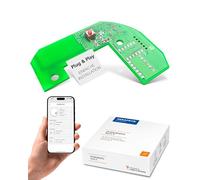 Hekatron Module radio Basis X - Dispositif intelligent sans fil, compatible avec le détecteur de fumée Hekatron Genius Plus X - Pour connecter jusqu'à 20 détecteurs de fumée