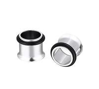 Hekeuor Kit d'étirement de tunnel d'oreille en acier inoxydable pour écarter les bouchons de jauges simple évasée 00g 7/16 1/2 9/16 5/8 3/4 7/8 1"