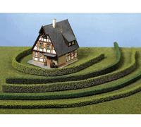 Heki 1187 - 3 Haies flexibles 14mm, Vert foncé