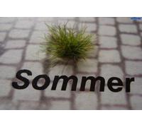 Heki 1801 Lot de 100 touffes d'herbe d'été Multicolore Hauteur 0,6 cm