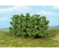 Heki Lot de 6 arbres en aulne multicolore Hauteur 8 cm