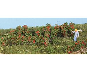 Heki HEK19125-10 Haies et buissons de Roses 0.7 à 3 cm- Echelle :