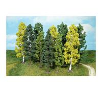 Heki Lot de 10 Arbres Mixtes Hauteur 18 cm