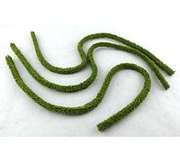 HEKI Lot de 3 Haies Flexibles-Dimensions : 50 x 0,7 x 0,7 cm-Couleur : Vert Clair, 1184, 7 mm