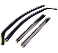 HEKO-24274 (4 pièce) frangivetro anteriore posteriore pour Nissan Qashqai 2 8 in Poi 5 Porte Hatchback, Lightly Tinted