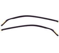 HEKO-31128 VW Lupo 3-Porta Vento deflettore 1999-2005 2 pc Set, Noir