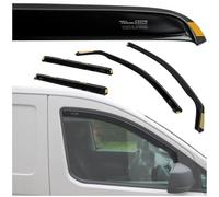 HEKO | Compatibles avec Dacia Bigster 2025+ | Déflecteurs de Vitres Latérales ; Déflecteurs Latéraux ; 4 pcs ; Pare-Pluie de Vitres, Teintés, Aérodynamiques ; Montage Simple et Rapide