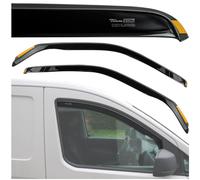 HEKO - Compatibles avec Dacia Duster 2018-2023 Déflecteurs de Vitres Latérales ; Déflecteurs Latéraux ; Avant ; Deux Pièces ; Déflecteurs de Pluie, Teintés, Aérodynamiques ; Montage simple et rapide