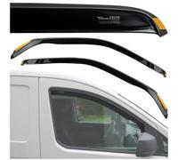 Heko - Compatibles avec Fiat Scudo 2007-2016 ; Déflecteurs de Vitres Latérales ; Déflecteurs Latéraux ; Avant ; 2 pcs ; Déflecteurs de Pluie, Teintés, Aérodynamiques ; Montage Simple et Rapide
