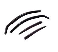 Heko Déflecteurs d'air Compatible avec Porsche Cayenne I 5 Portes 2002-2010, 4 pièces