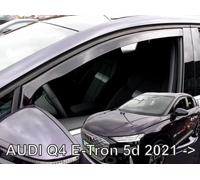 HEKO Déflecteurs de vent d'air pour AUDI Q4 E-Tron 5 porte 2021- 2pcs