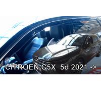 HEKO Déflecteurs de vent d'air pour CITROEN C5X 5 porte 2021- 4pcs