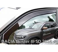 HEKO Déflecteurs de vent d'air pour DACIA DUSTER III 5 porte 2024- 2pcs