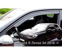 HEKO Déflecteurs de vent d'air pour DS3 CROSSBACK E-TENSE 5 porte 2018- 2pc