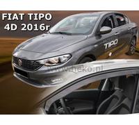 HEKO Déflecteurs de vent d'air pour FIAT TIPO/ CROSS 4/5 porte 2016-berline