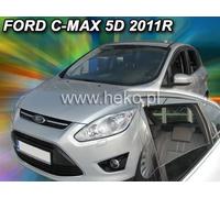 HEKO Déflecteurs de vent d'air pour FORD C-MAX 5 porte 2011- 4pcs