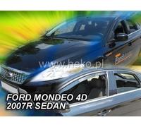 HEKO Déflecteurs de vent d'air pour FORD MONDEO 4/5 porte 2007-2015- 4pcsbe