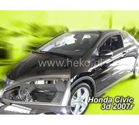 HEKO Déflecteurs de vent d'air pour HONDA CIVIC VIII 3 porte 2007-2012