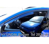 HEKO Déflecteurs de vent d'air pour HYUNDAI BAYON 5 porte 2021- 2pcs