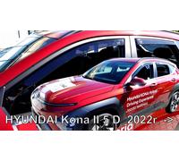 HEKO Déflecteurs de vent d'air pour HYUNDAI KONA II 5 porte 2023- 4pcs