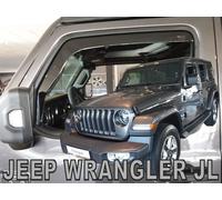 HEKO Déflecteurs de vent d'air pour JEEP WRANGLER (JL) IV 5/3 porte 2019- 2