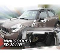 HEKO 22202 Kit Déflecteurs de vent Avant Arrière gris fumée