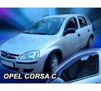 HEKO Déflecteurs de vent d'air pour OPEL CORSA C 5 porte 2000-20065 2pcs