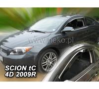 HEKO Déflecteurs de vent d'air pour SCION tC 3 porte 2004-2010 2pcs