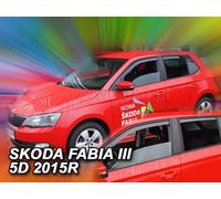 HEKO Déflecteurs de vent d'air pour SKODA FABIA III 5 porte 2014-2021 4pcs