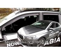 HEKO Déflecteurs de vent d'air pour SKODA FABIA IV 5 porte 2021- 4pcs Hatch