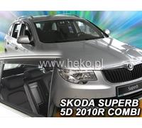 HEKO Déflecteurs de vent d'air pour SKODA SUPERB II 5 porte 2009-2015 4pcsB