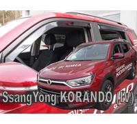 HEKO Déflecteurs de vent d'air pour SSANGYONG KORONDO IV 5 porte 2019- 4pcs
